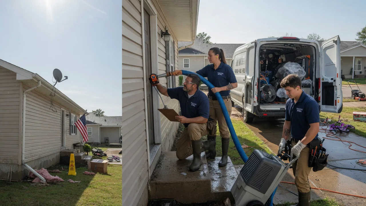 Ceiling Water Damage Restoration in Gibbstown, NJ near me